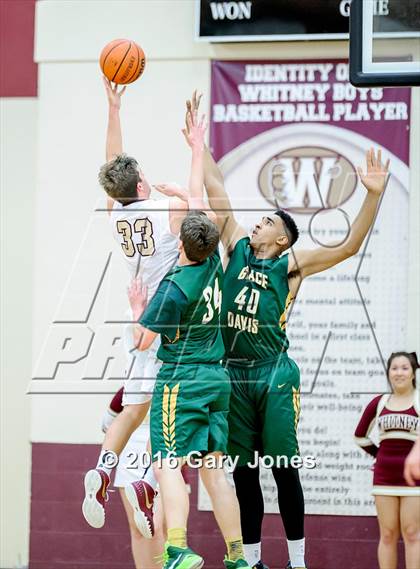 Thumbnail 2 in Davis @ Whitney (CIF SJS D2 Playoff) photogallery.