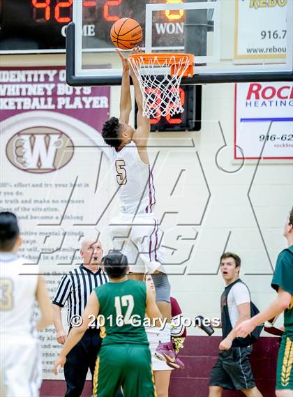 Thumbnail 1 in Davis @ Whitney (CIF SJS D2 Playoff) photogallery.