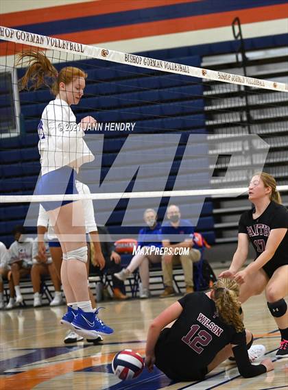 Thumbnail 3 in Faith Lutheran @ Bishop Gorman (Class 5A Southern Region Quarterfinal) photogallery.