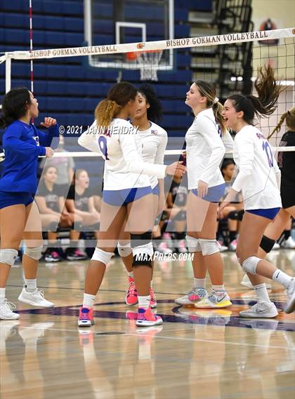Thumbnail 3 in Faith Lutheran @ Bishop Gorman (Class 5A Southern Region Quarterfinal) photogallery.