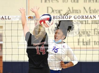 Thumbnail 3 in Faith Lutheran @ Bishop Gorman (Class 5A Southern Region Quarterfinal) photogallery.