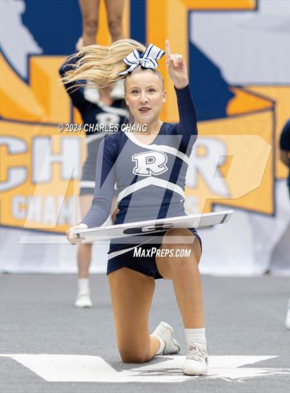 Thumbnail 1 in Redwood - CIF Northern Regional Cheer Championships photogallery.