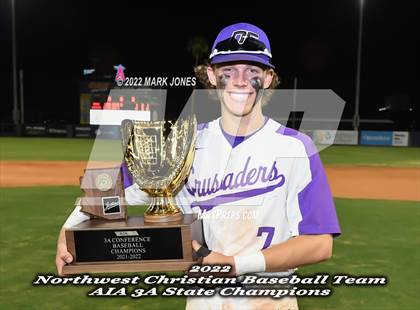 Thumbnail 1 in Northwest Christian vs. American Leadership Academy - Gilbert North (AIA 3A Final - Awards) photogallery.