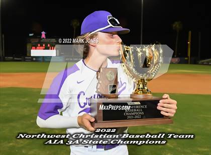 Thumbnail 1 in Northwest Christian vs. American Leadership Academy - Gilbert North (AIA 3A Final - Awards) photogallery.
