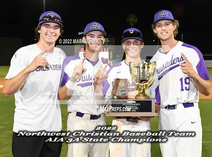 Thumbnail 2 in Northwest Christian vs. American Leadership Academy - Gilbert North (AIA 3A Final - Awards) photogallery.