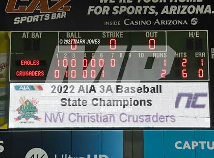 Thumbnail 2 in Northwest Christian vs. American Leadership Academy - Gilbert North (AIA 3A Final - Awards) photogallery.