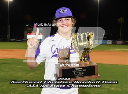 Thumbnail 1 in Northwest Christian vs. American Leadership Academy - Gilbert North (AIA 3A Final - Awards) photogallery.