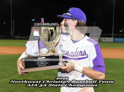 Thumbnail 1 in Northwest Christian vs. American Leadership Academy - Gilbert North (AIA 3A Final - Awards) photogallery.