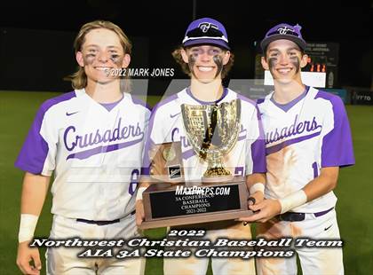 Thumbnail 2 in Northwest Christian vs. American Leadership Academy - Gilbert North (AIA 3A Final - Awards) photogallery.