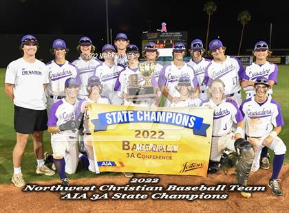 Thumbnail 1 in Northwest Christian vs. American Leadership Academy - Gilbert North (AIA 3A Final - Awards) photogallery.