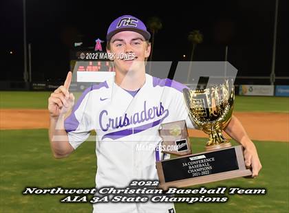 Thumbnail 1 in Northwest Christian vs. American Leadership Academy - Gilbert North (AIA 3A Final - Awards) photogallery.