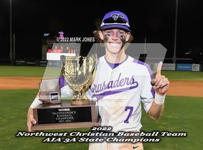Thumbnail 2 in Northwest Christian vs. American Leadership Academy - Gilbert North (AIA 3A Final - Awards) photogallery.