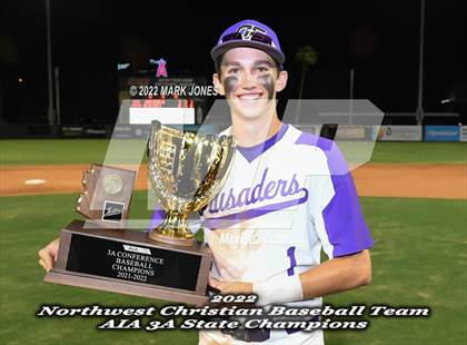 Thumbnail 2 in Northwest Christian vs. American Leadership Academy - Gilbert North (AIA 3A Final - Awards) photogallery.
