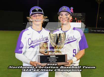 Thumbnail 1 in Northwest Christian vs. American Leadership Academy - Gilbert North (AIA 3A Final - Awards) photogallery.