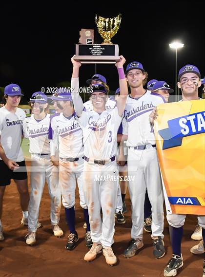 Thumbnail 2 in Northwest Christian vs. American Leadership Academy - Gilbert North (AIA 3A Final - Awards) photogallery.