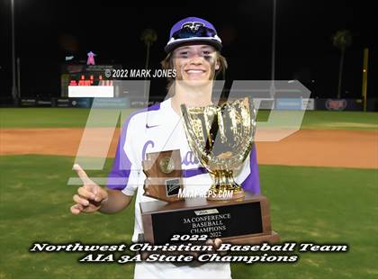 Thumbnail 1 in Northwest Christian vs. American Leadership Academy - Gilbert North (AIA 3A Final - Awards) photogallery.
