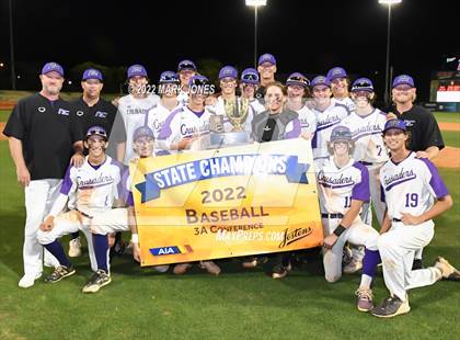 Thumbnail 2 in Northwest Christian vs. American Leadership Academy - Gilbert North (AIA 3A Final - Awards) photogallery.