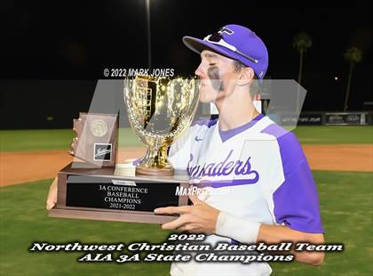 Thumbnail 2 in Northwest Christian vs. American Leadership Academy - Gilbert North (AIA 3A Final - Awards) photogallery.