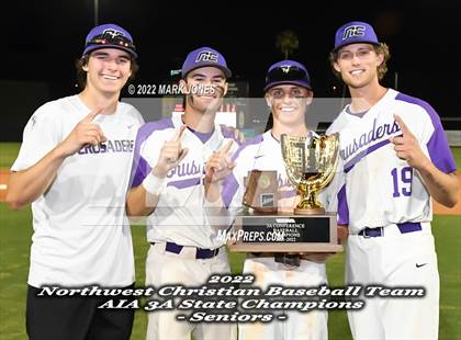 Thumbnail 3 in Northwest Christian vs. American Leadership Academy - Gilbert North (AIA 3A Final - Awards) photogallery.