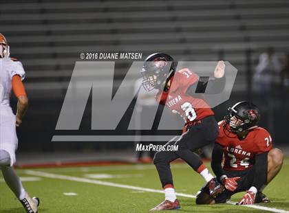 Thumbnail 2 in Lorena vs. Gonzales Lorena vs. Gonzales (UIL 4A Bi-District Playoff) photogallery.
