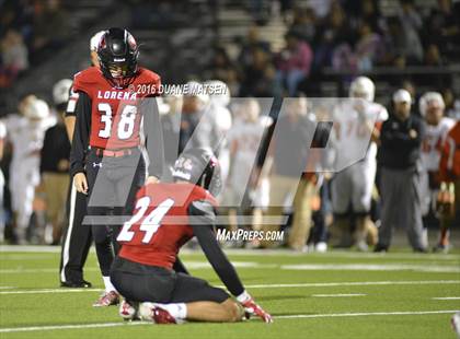 Thumbnail 1 in Lorena vs. Gonzales Lorena vs. Gonzales (UIL 4A Bi-District Playoff) photogallery.