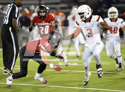 Thumbnail 1 in Lorena vs. Gonzales Lorena vs. Gonzales (UIL 4A Bi-District Playoff) photogallery.