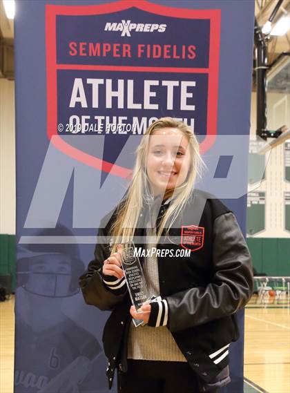 Thumbnail 2 in Marines H.S. Female Athlete of the Month - Emily Matson  photogallery.