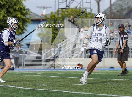 Thumbnail 3 in Loyola Blue/White Lacrosse Scrimmage photogallery.