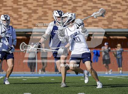 Thumbnail 1 in Loyola Blue/White Lacrosse Scrimmage photogallery.