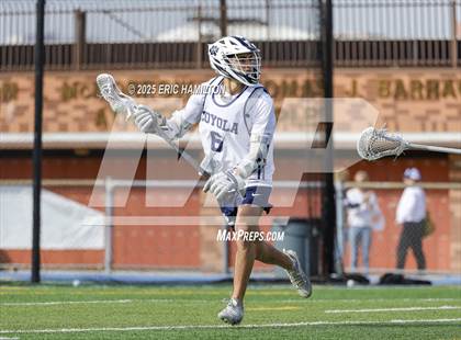 Thumbnail 2 in Loyola Blue/White Lacrosse Scrimmage photogallery.