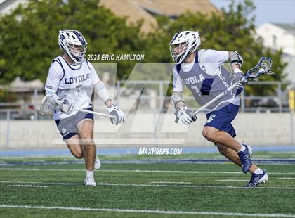 Thumbnail 3 in Loyola Blue/White Lacrosse Scrimmage photogallery.