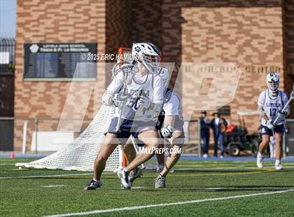 Thumbnail 1 in Loyola Blue/White Lacrosse Scrimmage photogallery.