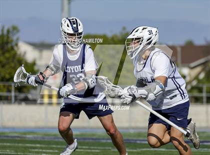 Thumbnail 1 in Loyola Blue/White Lacrosse Scrimmage photogallery.