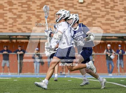 Thumbnail 1 in Loyola Blue/White Lacrosse Scrimmage photogallery.