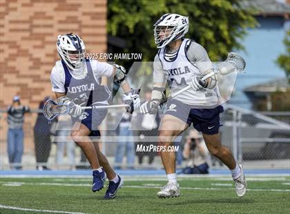 Thumbnail 3 in Loyola Blue/White Lacrosse Scrimmage photogallery.