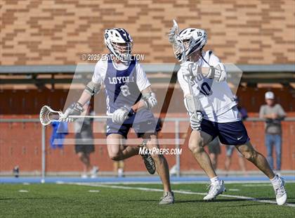 Thumbnail 1 in Loyola Blue/White Lacrosse Scrimmage photogallery.