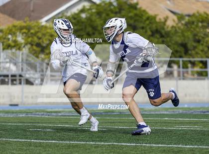 Thumbnail 1 in Loyola Blue/White Lacrosse Scrimmage photogallery.