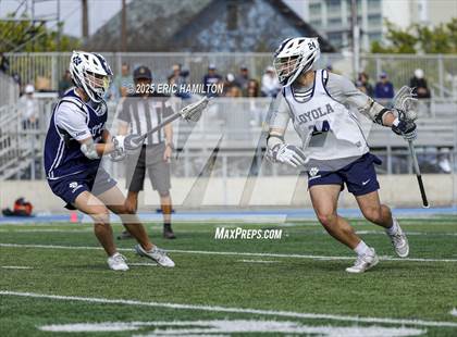 Thumbnail 2 in Loyola Blue/White Lacrosse Scrimmage photogallery.