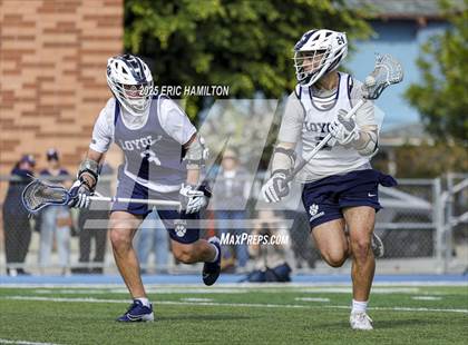 Thumbnail 1 in Loyola Blue/White Lacrosse Scrimmage photogallery.