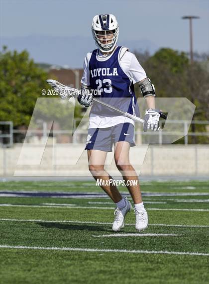 Thumbnail 1 in Loyola Blue/White Lacrosse Scrimmage photogallery.
