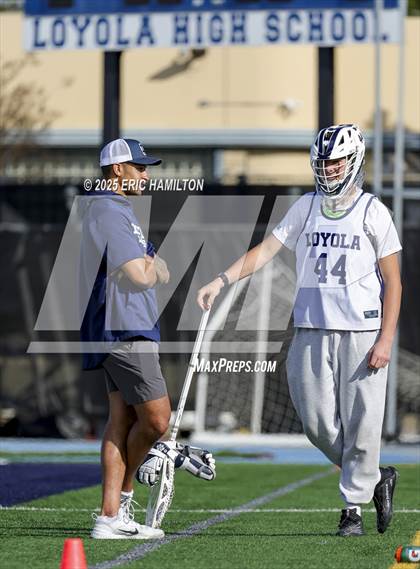 Thumbnail 1 in Loyola Blue/White Lacrosse Scrimmage photogallery.