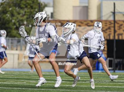 Thumbnail 3 in Loyola Blue/White Lacrosse Scrimmage photogallery.