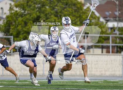 Thumbnail 3 in Loyola Blue/White Lacrosse Scrimmage photogallery.