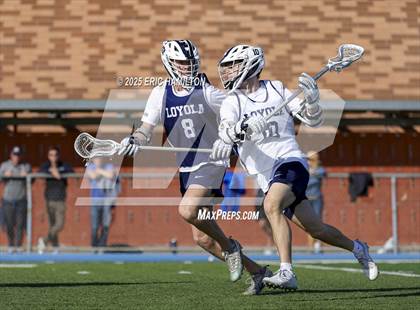 Thumbnail 3 in Loyola Blue/White Lacrosse Scrimmage photogallery.