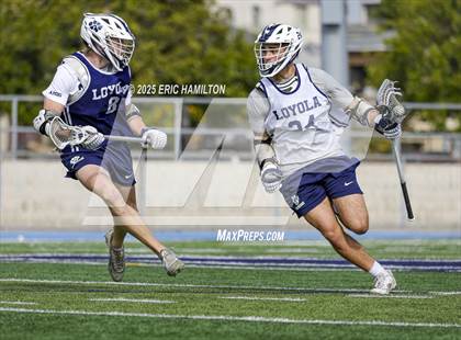 Thumbnail 3 in Loyola Blue/White Lacrosse Scrimmage photogallery.