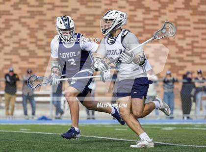 Thumbnail 1 in Loyola Blue/White Lacrosse Scrimmage photogallery.