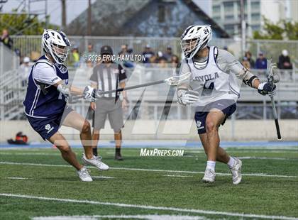 Thumbnail 3 in Loyola Blue/White Lacrosse Scrimmage photogallery.