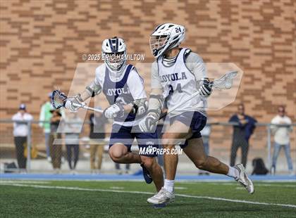 Thumbnail 2 in Loyola Blue/White Lacrosse Scrimmage photogallery.