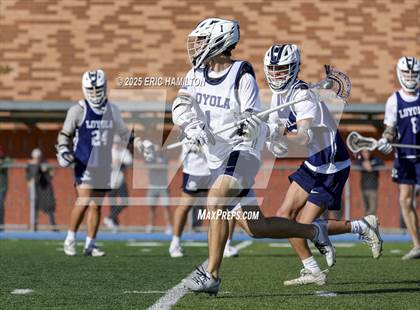 Thumbnail 1 in Loyola Blue/White Lacrosse Scrimmage photogallery.