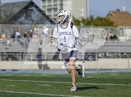 Thumbnail 3 in Loyola Blue/White Lacrosse Scrimmage photogallery.